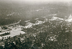 Luftaufnahme der KdF-Stadt, 1937