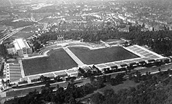 Luftaufnahme der Luitpoldarena, 1937